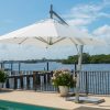 Hurricane Side Wind Aluminum Outdoor Patio Umbrella