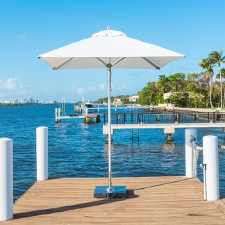 6.5' Square Santa Ana Outdoor Patio Umbrella