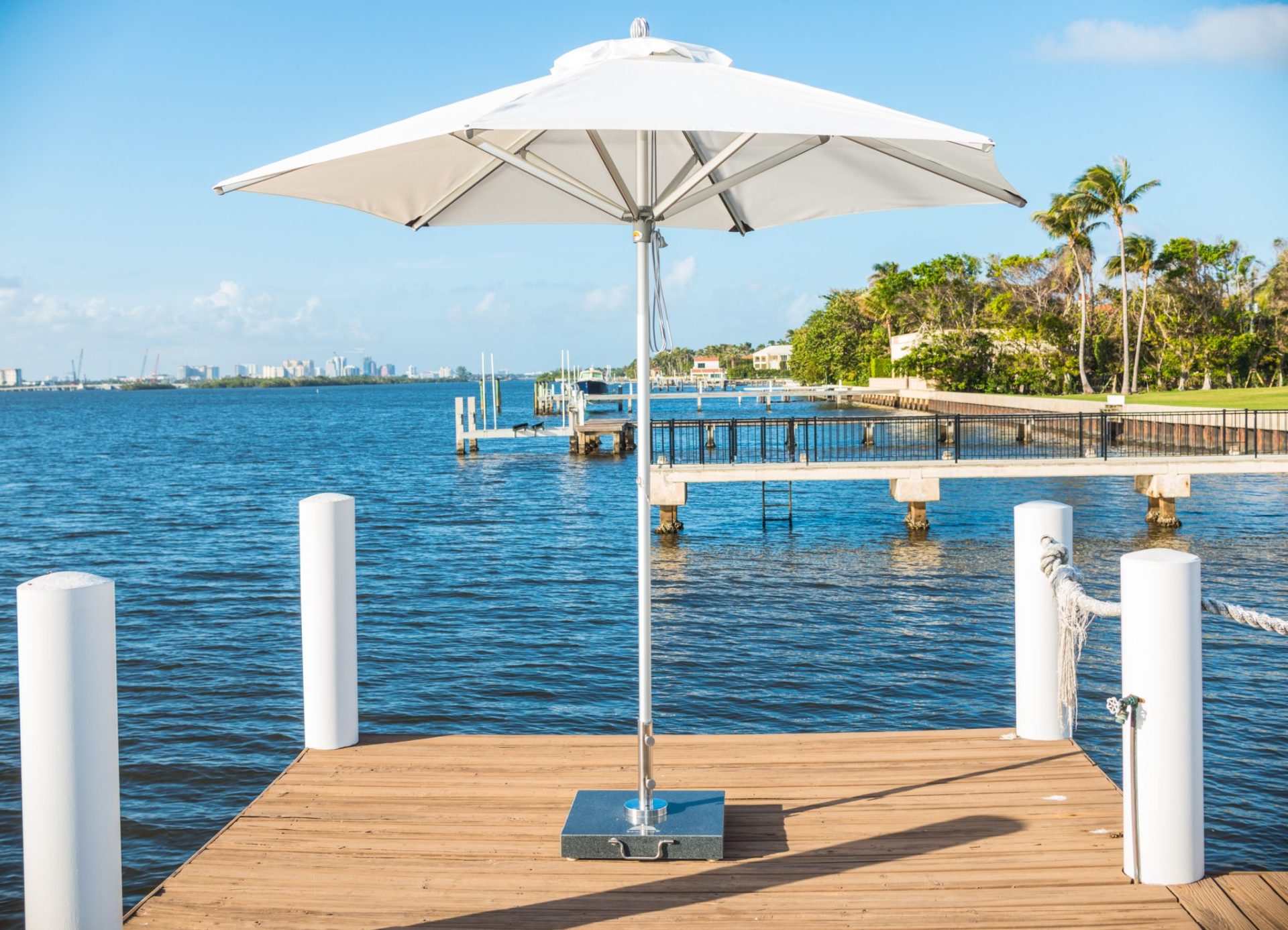 Santa-Ana Round Aluminum Umbrella