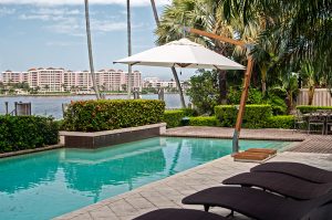 Bambrella Levante Side Wind Umbrella