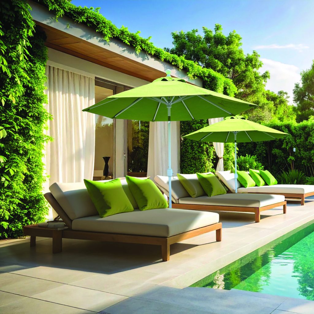 galtech auto-tilt patio umbrellas International 789AB50 Deluxe Auto Tilt The Galtech International 779 8x11 Oval Deluxe Auto Galtech 11 Foot Octagon Quad