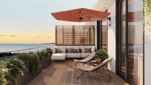 ShadowSpec Retreat Wall Mounted Umbrella