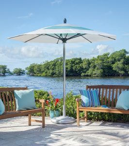 FiberBuilt patio umbrella
