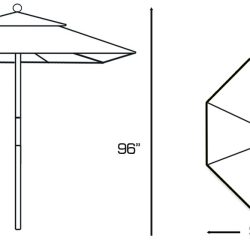 Galtech 132 Patio Umbrella