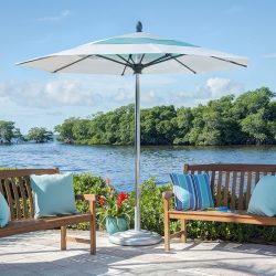 FiberBuilt patio umbrella