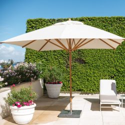 Bambrella Levante Square Bamboo Umbrella