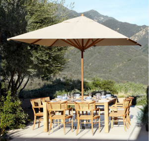 Bambrella Levante Square Umbrella